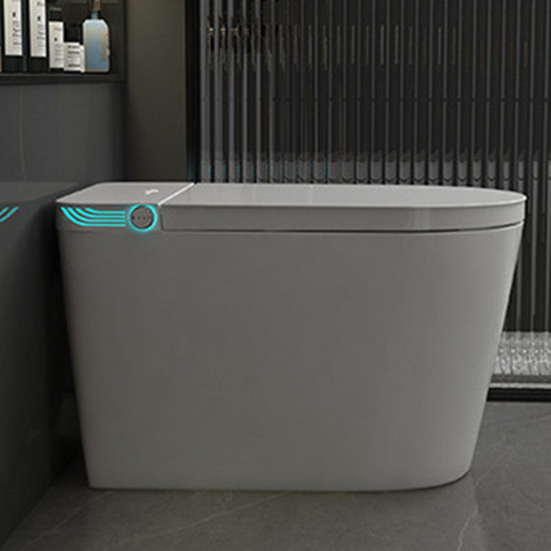 Contemporary Flush Toilet Floor Mounted One-Piece Toilet ABS Toilet Bowl