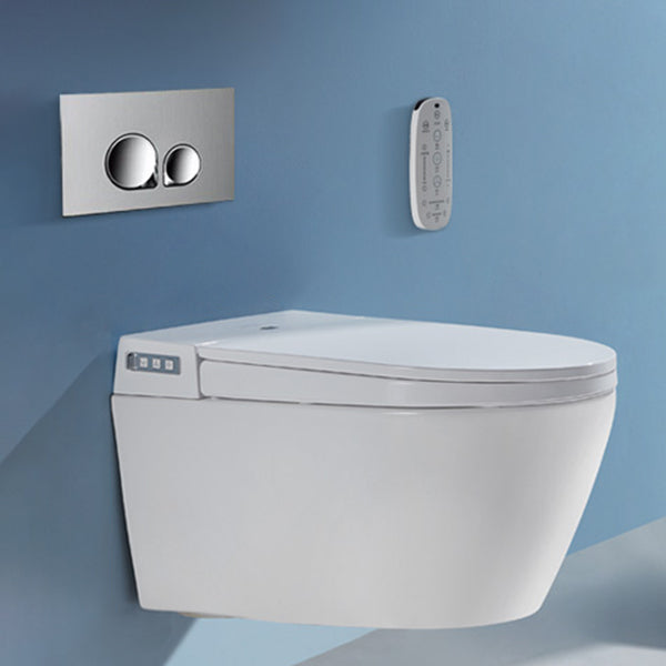 Contemporary Toilet Bowl One Piece Toilet Wall Mount Porcelain Flush Toilet