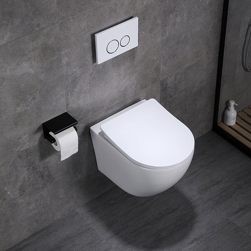 Contemporary Flush Toilet One Piece Wall Mount Porcelain Urine Toilet