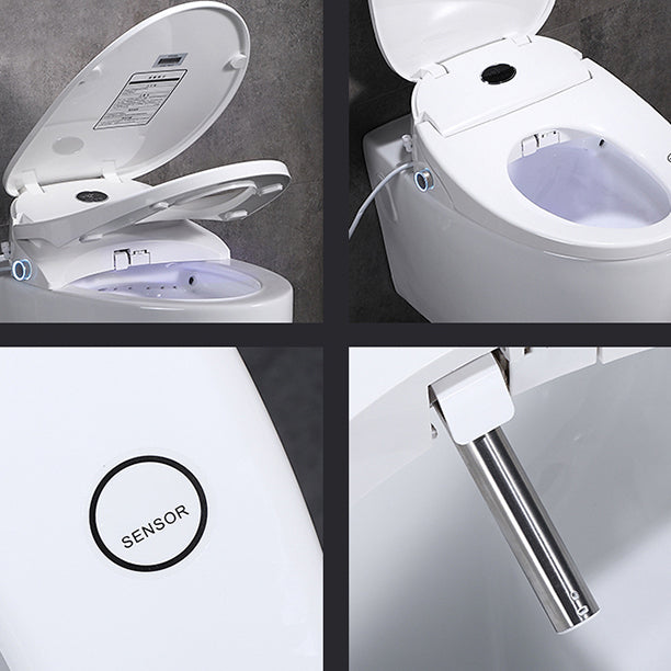 Contemporary Flush Toilet One Piece Wall Mount Porcelain Urine Toilet