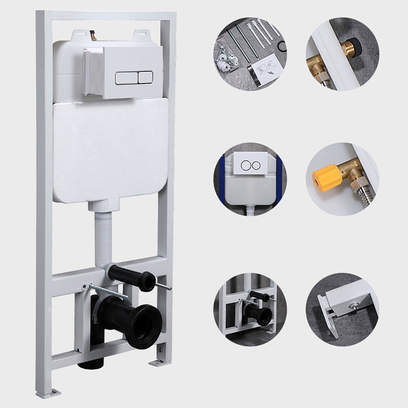 Contemporary Flush Toilet One Piece Wall Mount Porcelain Urine Toilet