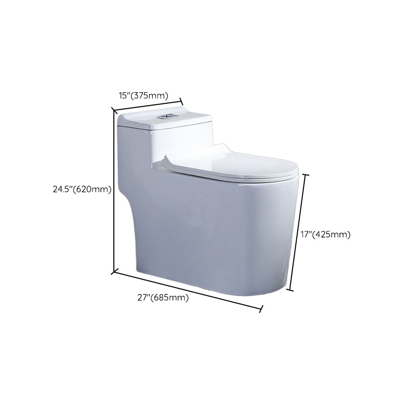 Modern One Piece Toilet Bowl Floor Mounted Urine Toilet for Bathroom