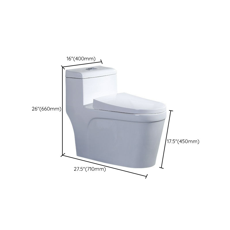 Modern One Piece Toilet Bowl Floor Mounted Urine Toilet for Bathroom