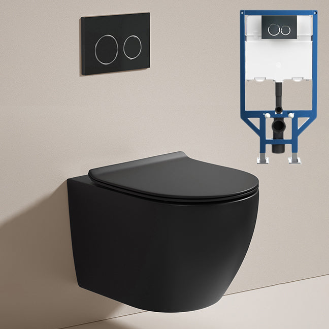 Contemporary Toilet Bowl One Piece Toilet Wall Mount Porcelain Urine Toilet