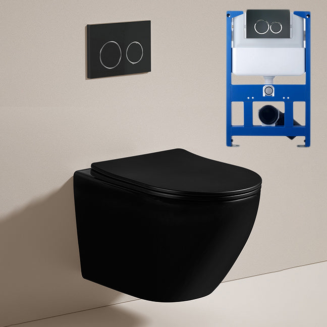 Contemporary Toilet Bowl One Piece Toilet Wall Mount Porcelain Urine Toilet