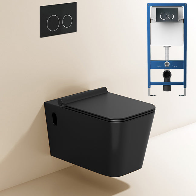 Contemporary Toilet Bowl One Piece Toilet Wall Mount Porcelain Urine Toilet