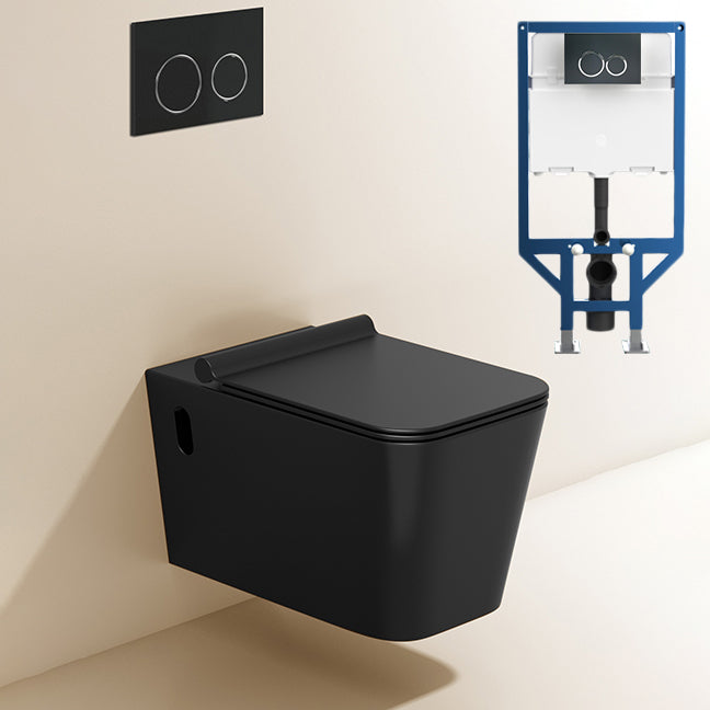 Contemporary Toilet Bowl One Piece Toilet Wall Mount Porcelain Urine Toilet