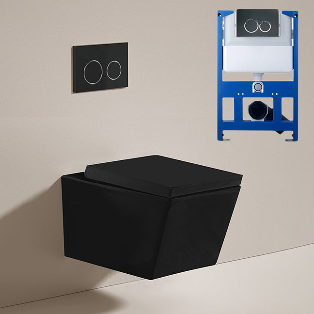 Contemporary Toilet Bowl One Piece Toilet Wall Mount Porcelain Urine Toilet