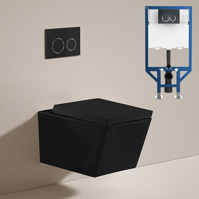 Contemporary Toilet Bowl One Piece Toilet Wall Mount Porcelain Urine Toilet