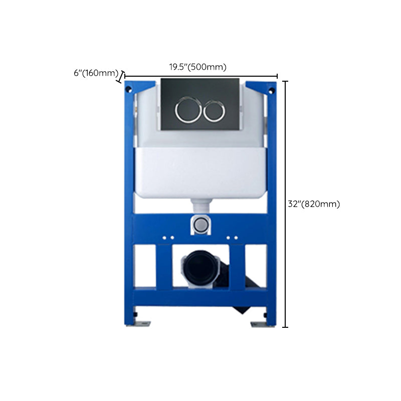 Contemporary Toilet Bowl One Piece Toilet Wall Mount Porcelain Urine Toilet