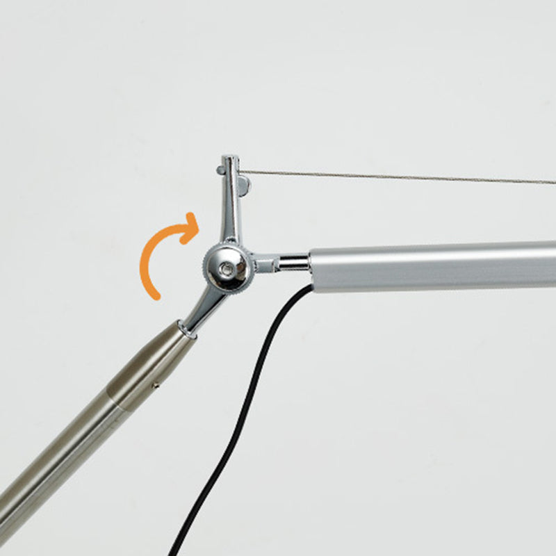 Modern Wall Sconce Cone Shape Wall Light with Metal Shade in Silver for Living Room