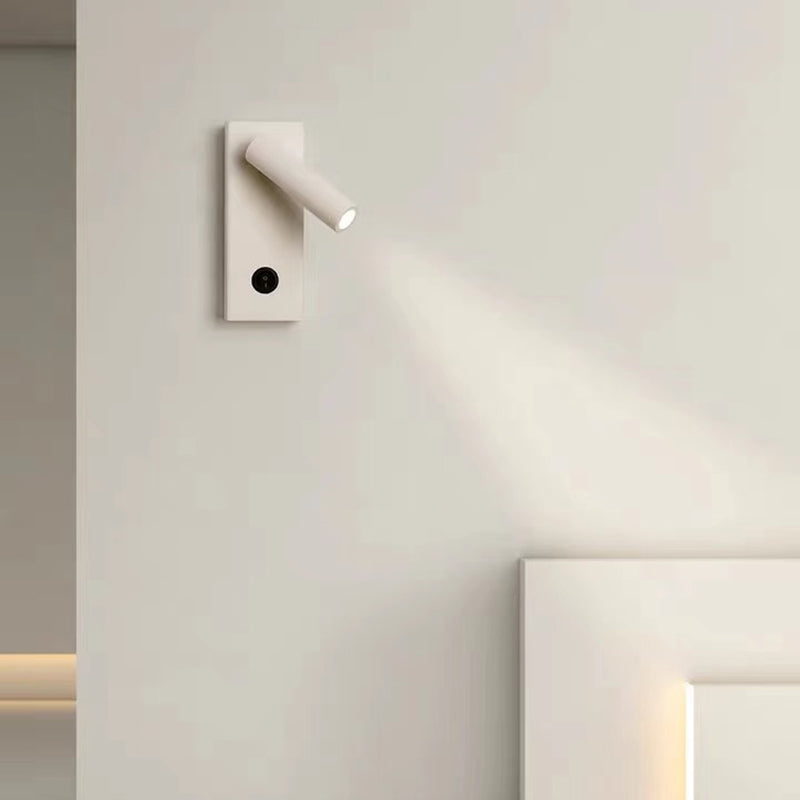 White/Black Modern Single Wall Mounted Sconce LED Metal Wall Light