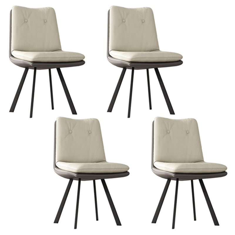 Modern 1/4/5/7 Pieces Dining Chairs Set Rectangle Stone Furniture in White