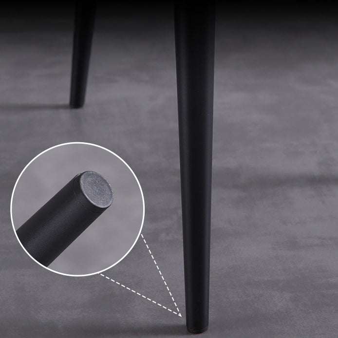 Faux Leather Kitchen Dining Chairs Wingback Parsons Dining Chairs