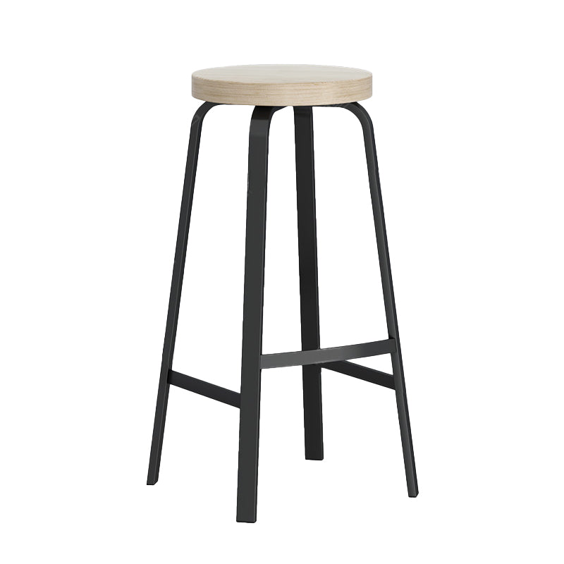 Modern Stackable Counter Height Stools Backless Bar Stools for Restaurant