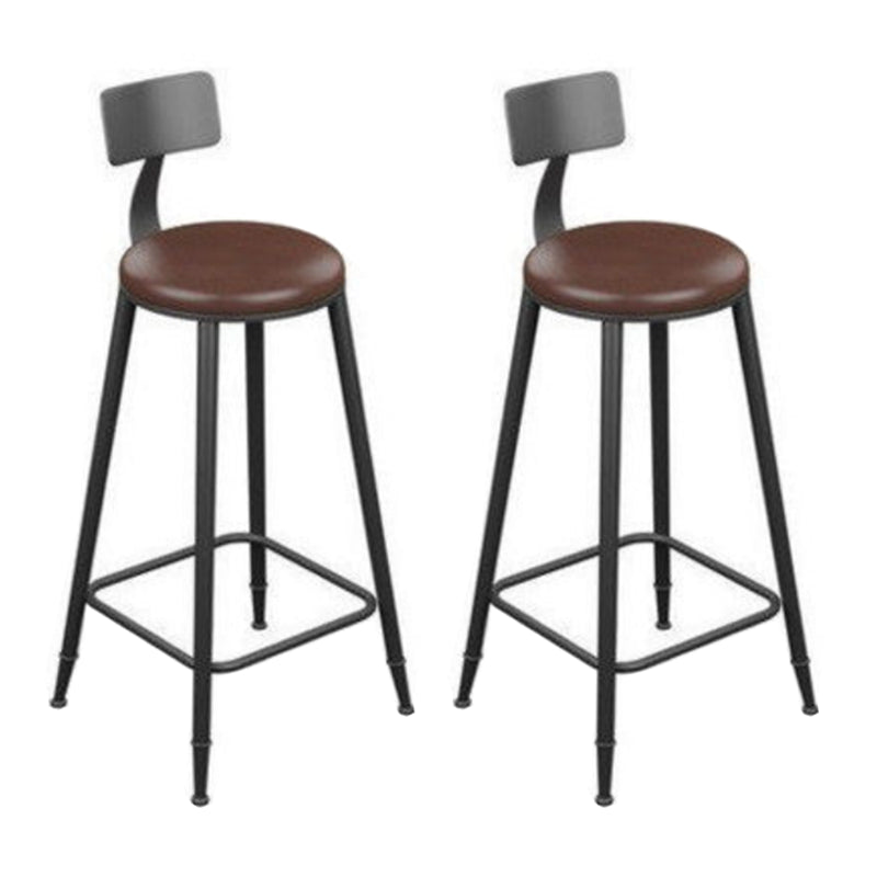 Industrial Bar Table Set 1/2/7 Pcs Solid Wood and Metal Bar Table and Stools