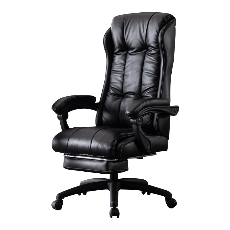 Modern Style Office Chair Upholstered Armrests Task Chair for Office