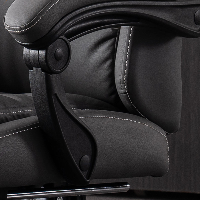 Modern Style Office Chair Upholstered Armrests Task Chair for Office