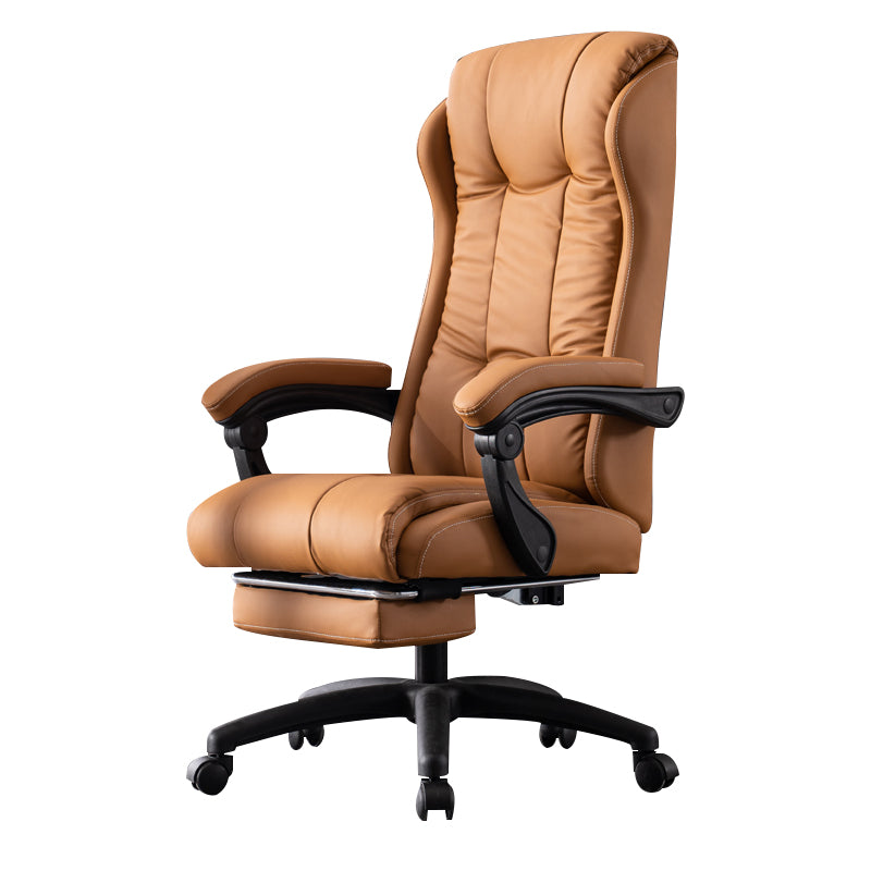 Modern Style Office Chair Upholstered Armrests Task Chair for Office