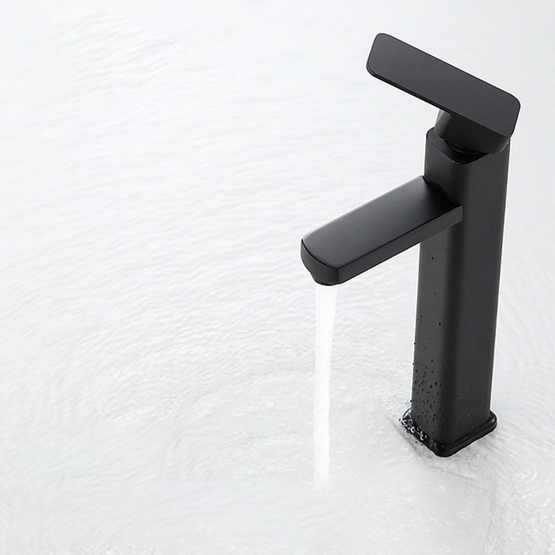 Contemporary Bathroom Sink Solid Color Vessel Bathroom Sink with Overflow