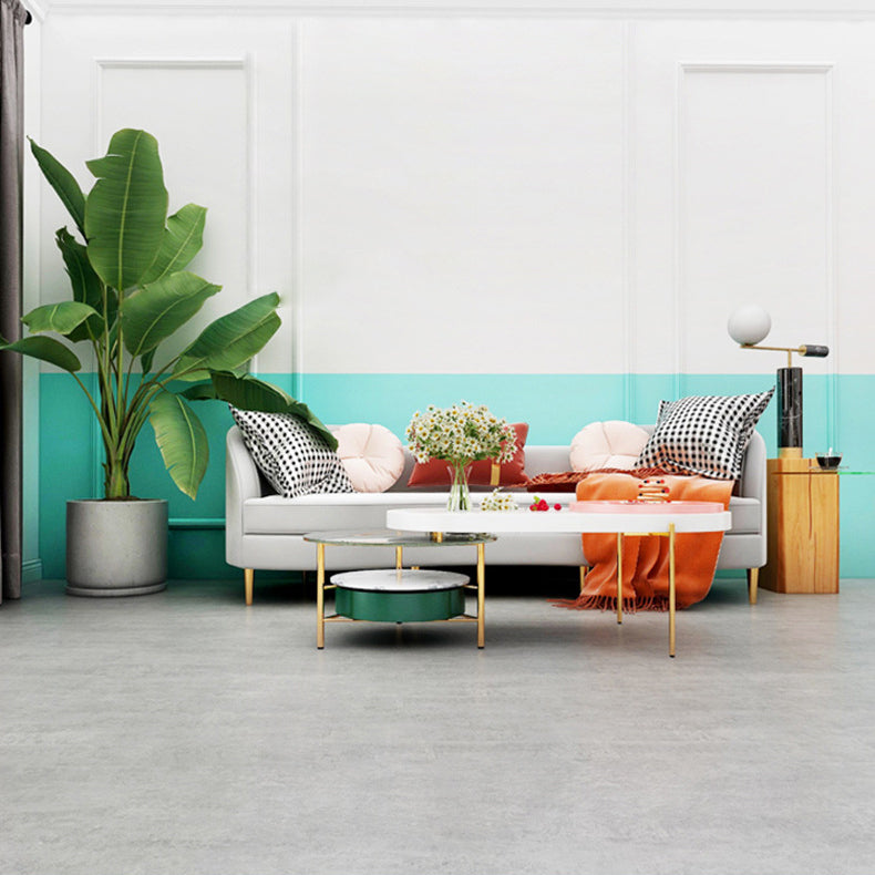 Low Gloss Vinyl Flooring Peel and Stick Vinyl Flooring with Square Edge