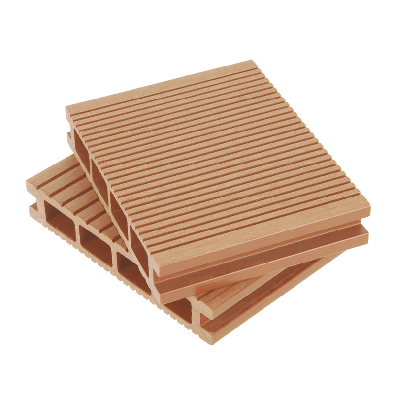 Composite Deck Tiles Pure Color Water Resistant Outdoor Flooring