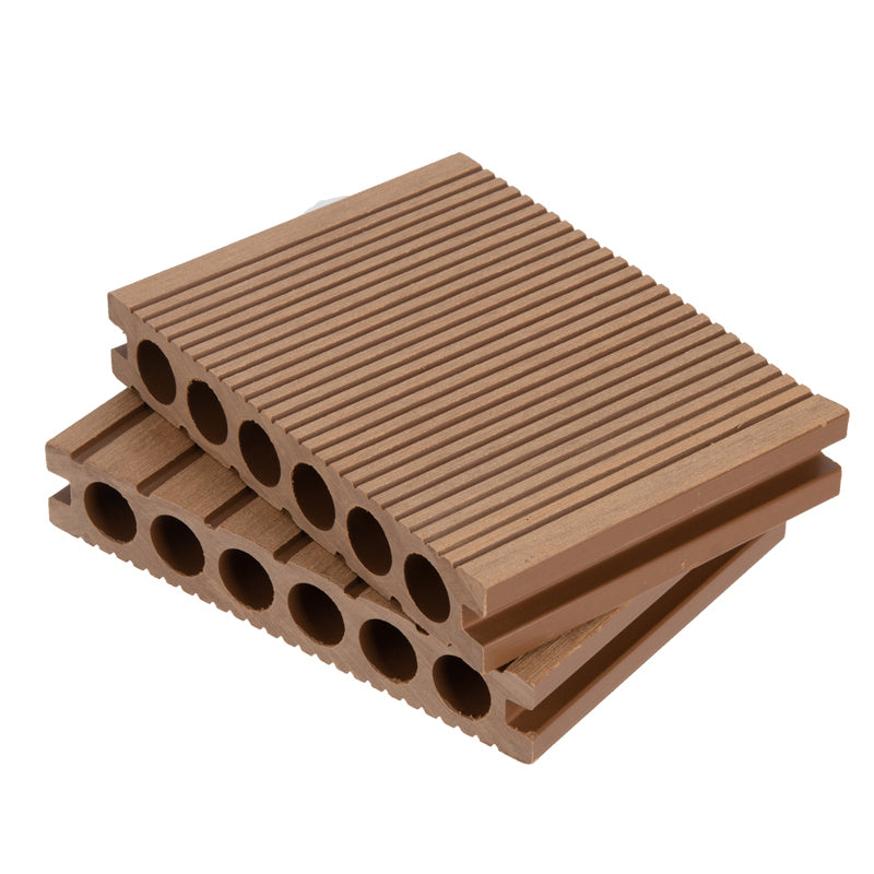 Composite Deck Tiles Pure Color Water Resistant Outdoor Flooring