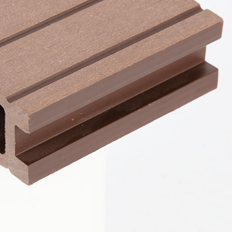 Composite Deck Tiles Pure Color Water Resistant Outdoor Flooring