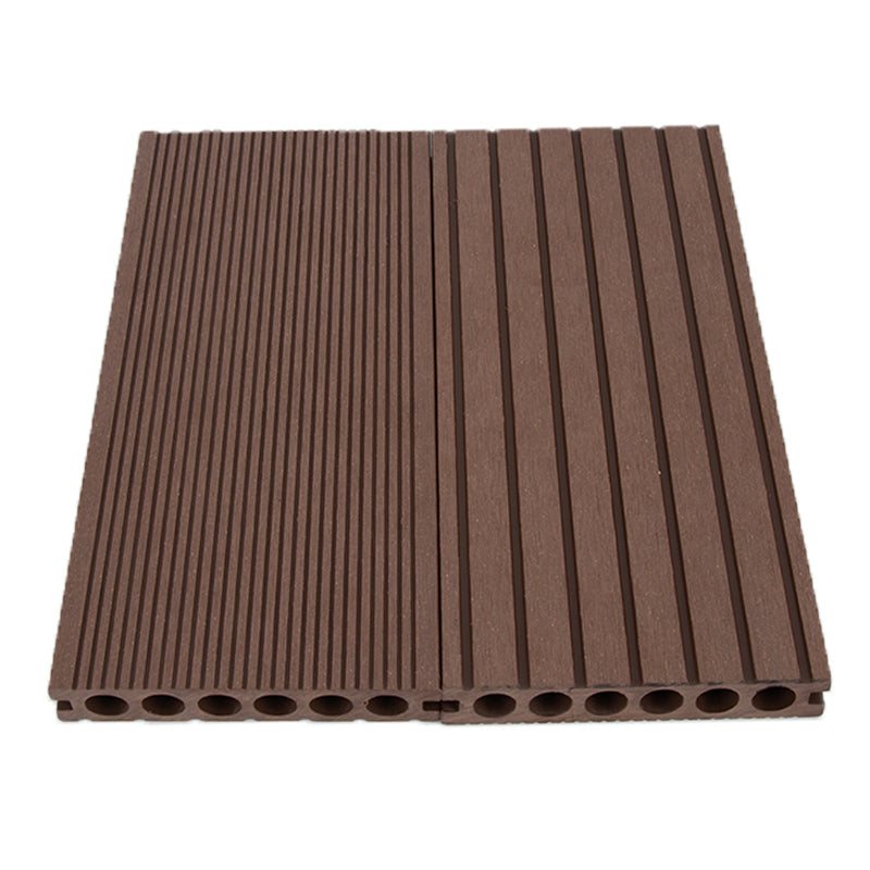 Composite Deck Tiles Pure Color Water Resistant Outdoor Flooring