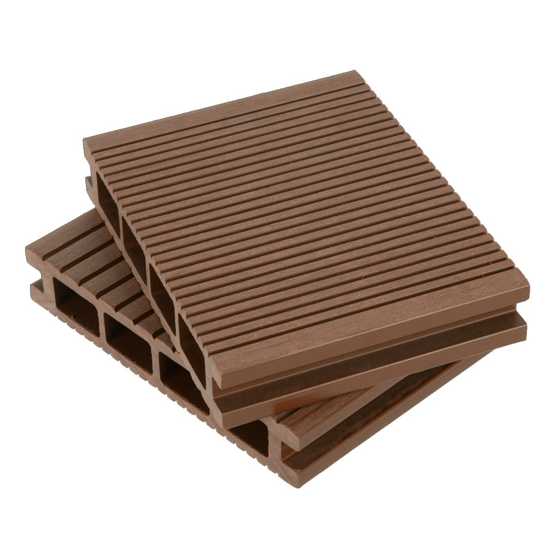 Composite Deck Tiles Pure Color Water Resistant Outdoor Flooring
