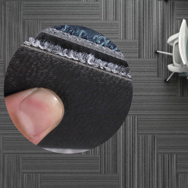 Carpet Tile Fade Resistant Non-Skid Solid Color Self Peel and Stick Carpet Tiles Bedroom