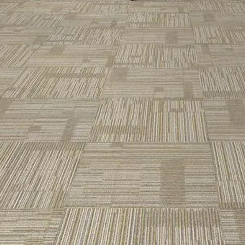 Carpet Tile Fade Resistant Non-Skid Solid Color Self Peel and Stick Carpet Tiles Bedroom