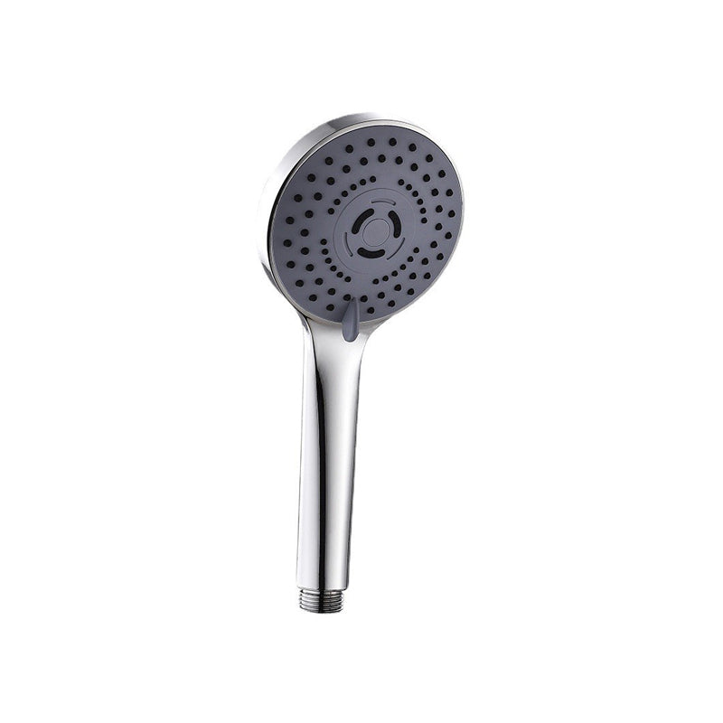 Modern Plastic Shower Head Round Handheld Shower Head with Adjustable Water Flow