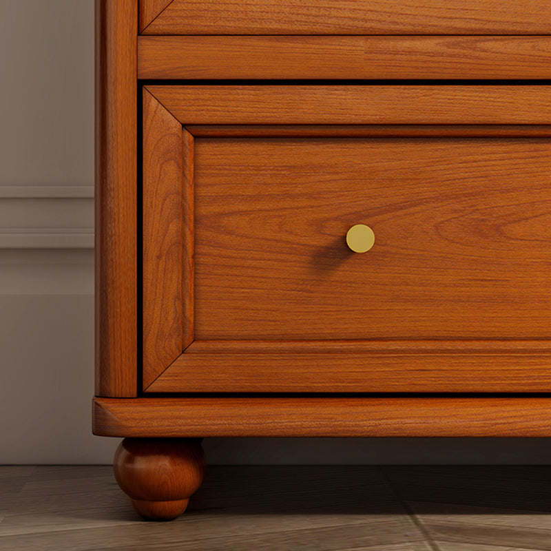 Glam Closed Back Standard Bookshelf Wooden Bookcase for Study Room