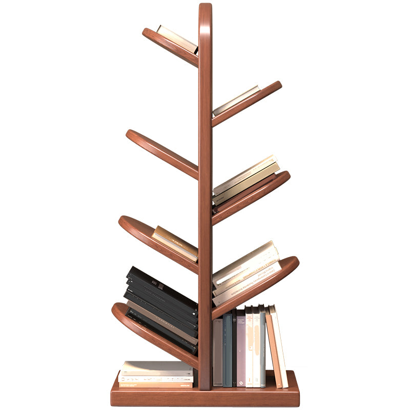 Nordic Style Open Back Bookshelf Wooden Bookcase for Study Room