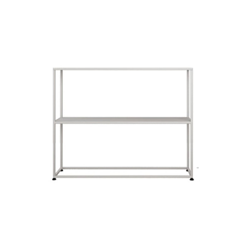 Scandinavian Open Back Standard Bookshelf Metal Bookcase for Study Room