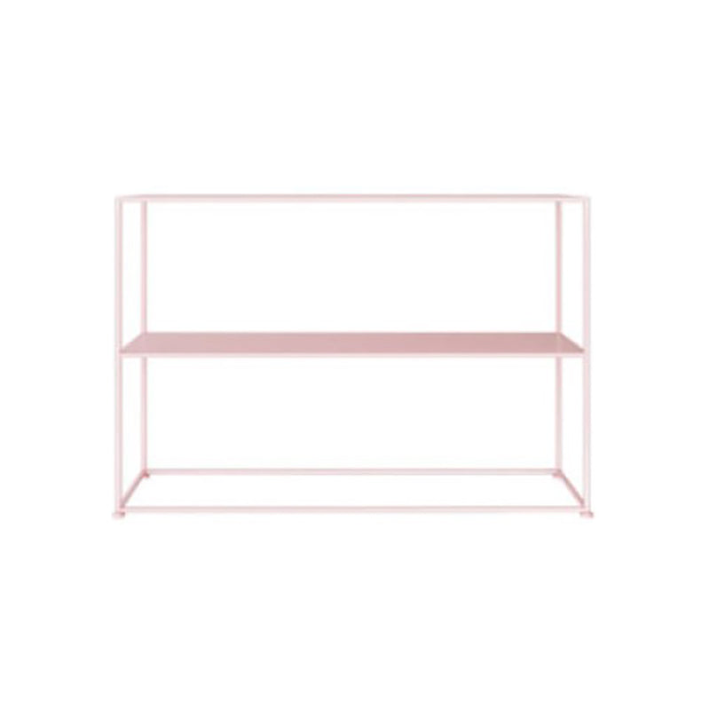 Scandinavian Open Back Standard Bookshelf Metal Bookcase for Study Room