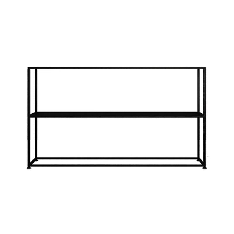 Scandinavian Open Back Standard Bookshelf Metal Bookcase for Study Room