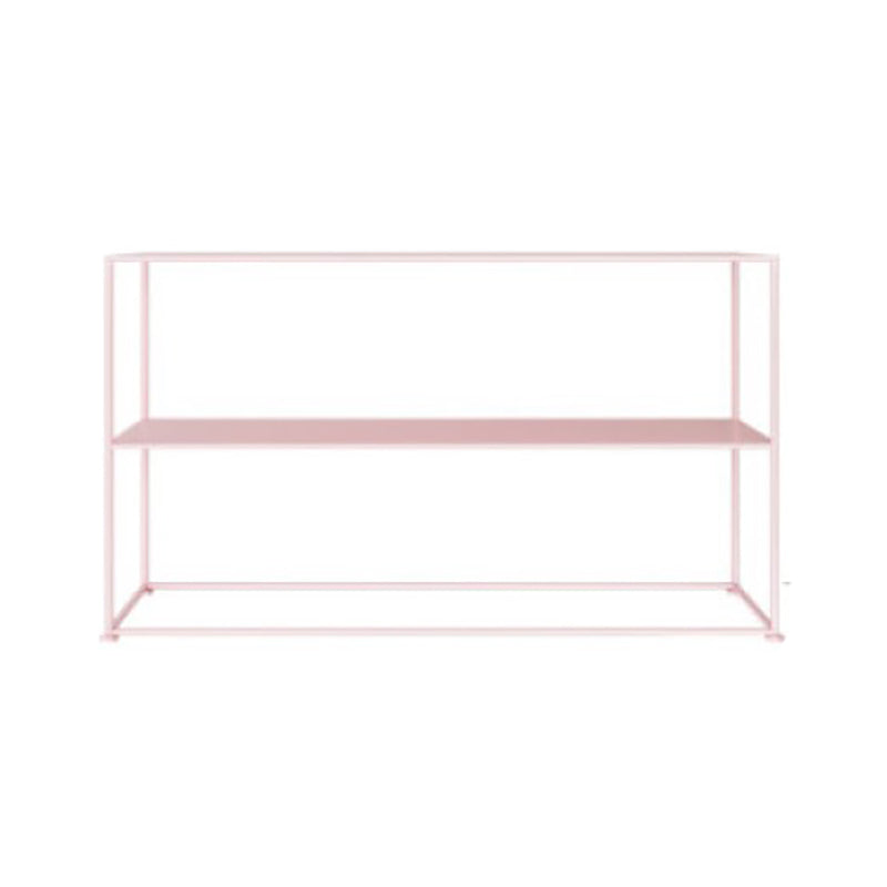 Scandinavian Open Back Standard Bookshelf Metal Bookcase for Study Room