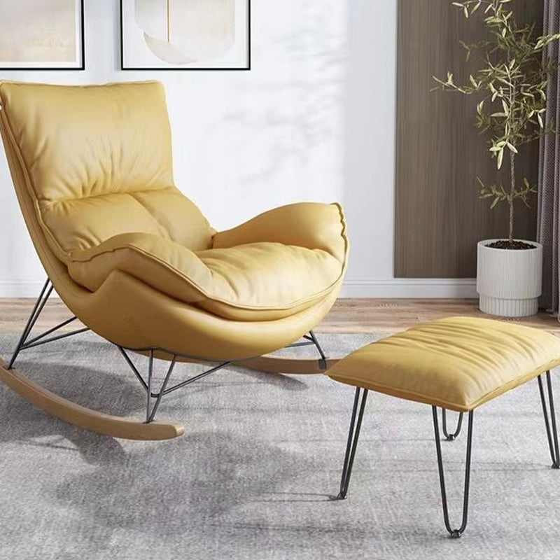 Modern Style Rocking Chair Indoor Sofa Rocking Chair for Living Room