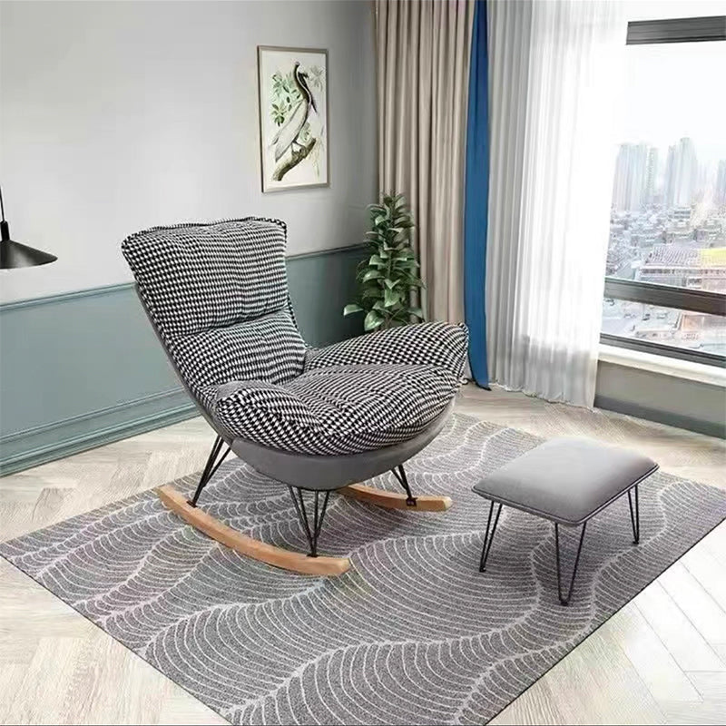 Modern Style Rocking Chair Indoor Sofa Rocking Chair for Living Room