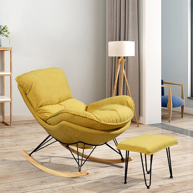 Modern Style Rocking Chair Indoor Sofa Rocking Chair for Living Room