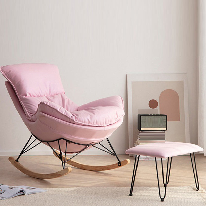 Modern Style Rocking Chair Indoor Sofa Rocking Chair for Living Room