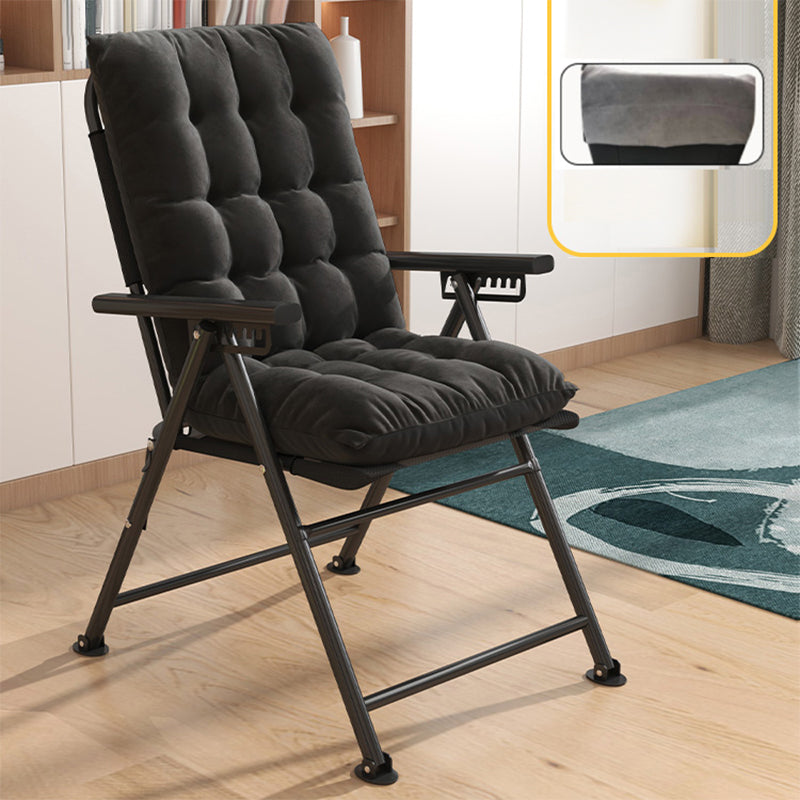Metal Standard Recliner Solid Color Living Room Foldable Seat