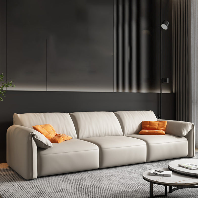 41.34" Wide Contemporary Futon Sofa Bed White Futon Solid Wood Sleeper Sofa