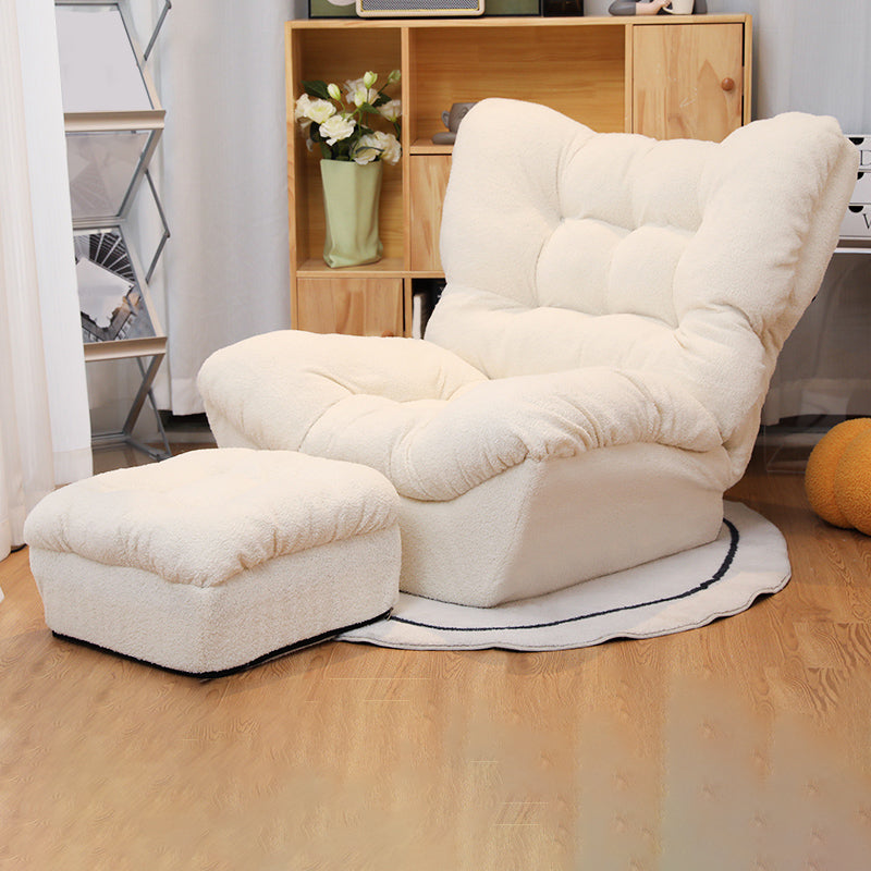 Scandinavian Upholstery Recliner Chair Solid Color Standard Recliner