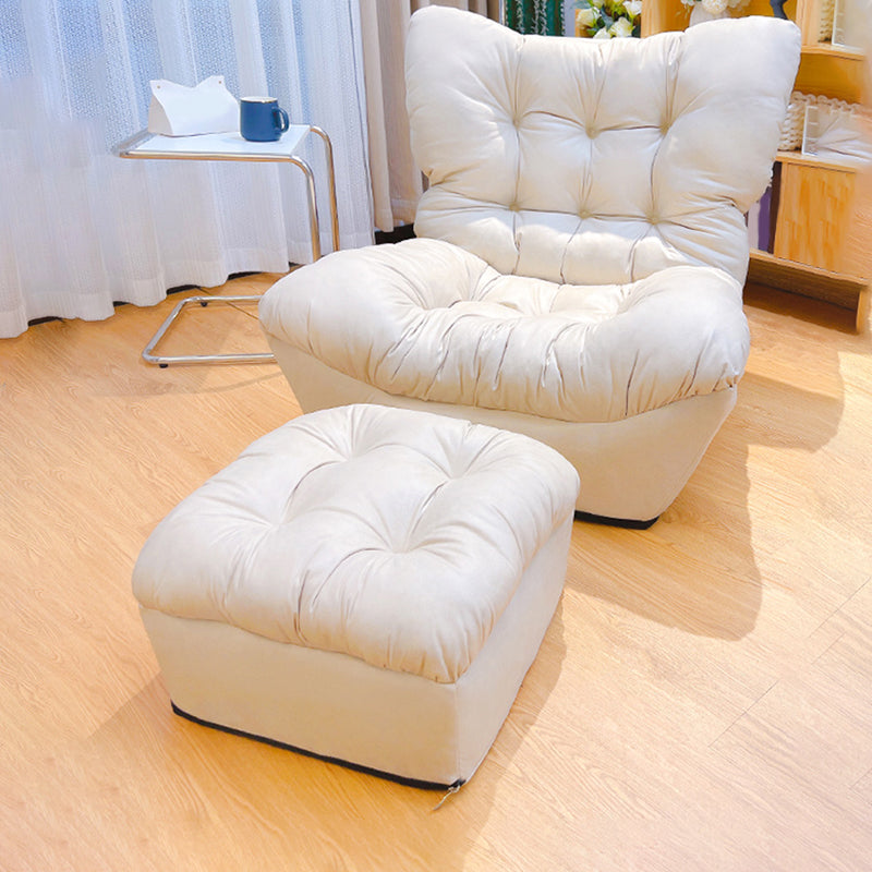 Scandinavian Upholstery Recliner Chair Solid Color Standard Recliner