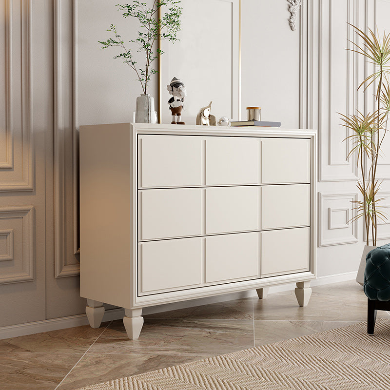 Modern Storage Chest Dresser Solid Wood Dresser with 3/6 Drawers