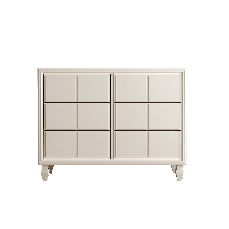 Modern Storage Chest Dresser Solid Wood Dresser with 3/6 Drawers