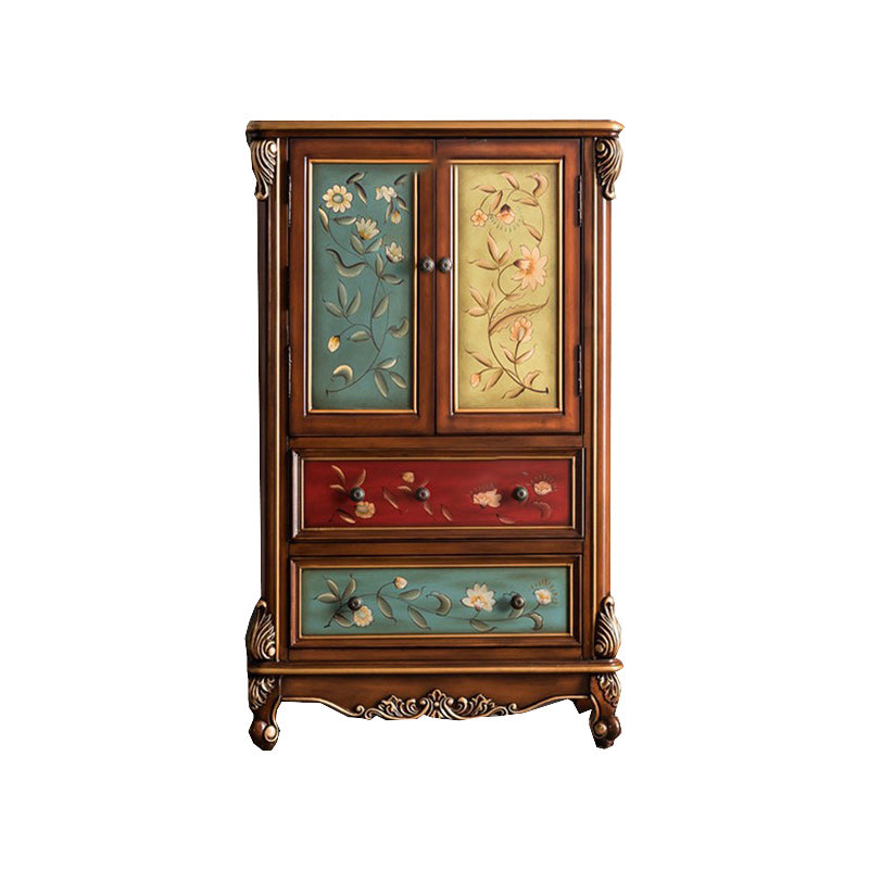 Coastal Storage Chest Solid Wood Dresser with 2/3/4 Drawers , 15.6 Inch Width